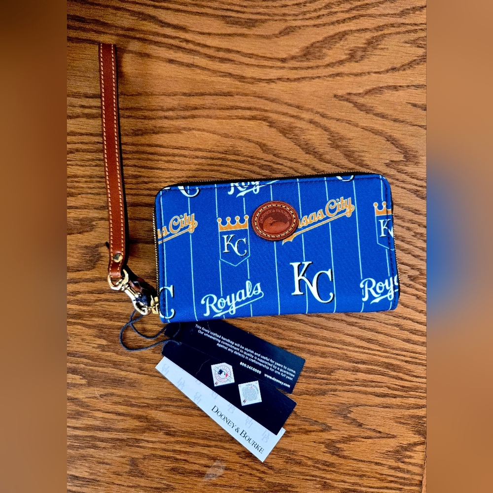 Dooney & Bourke KC Royals wristlet